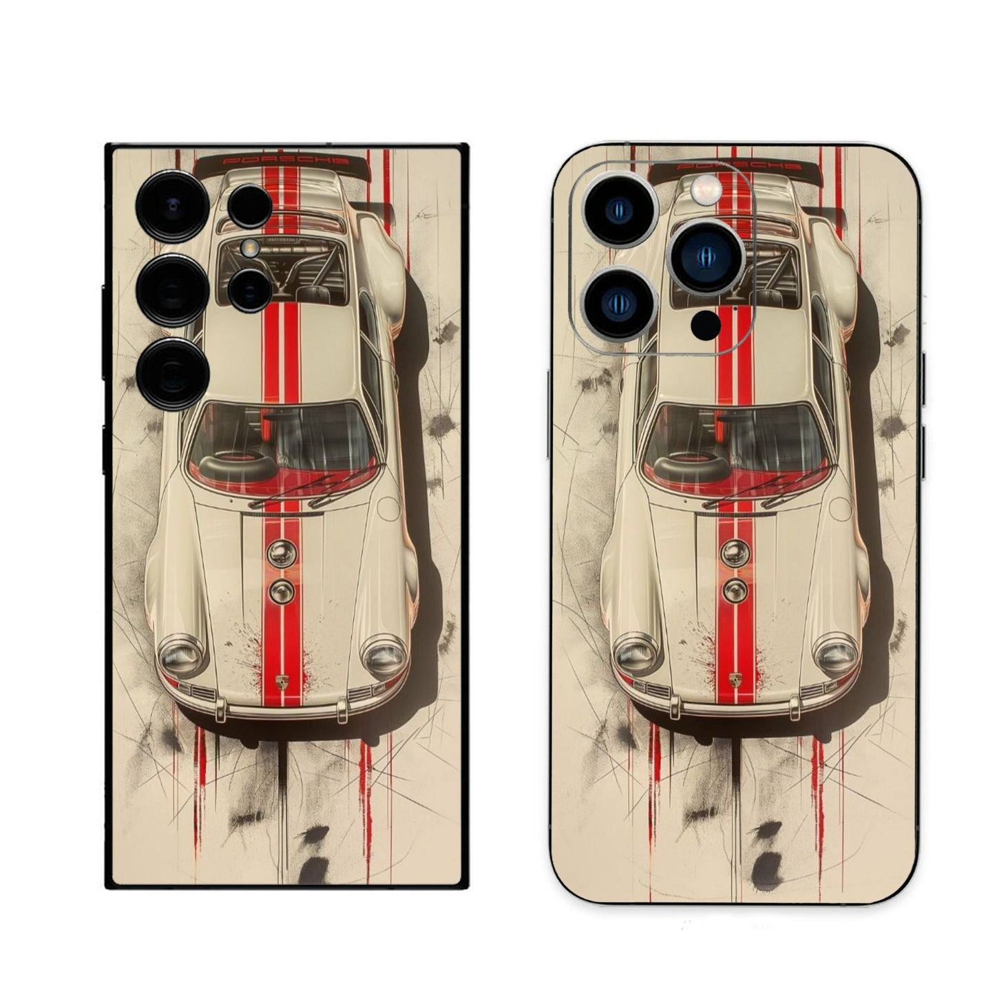 Beautiful car phone skin