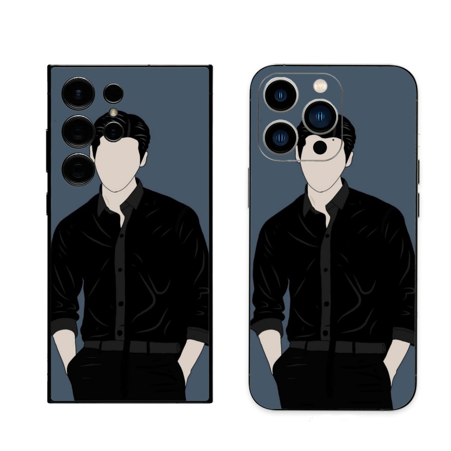 Man in black Phone skin