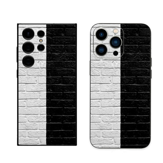 B & W Phone skin