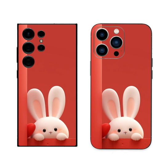 Cute bunny Phone Skin