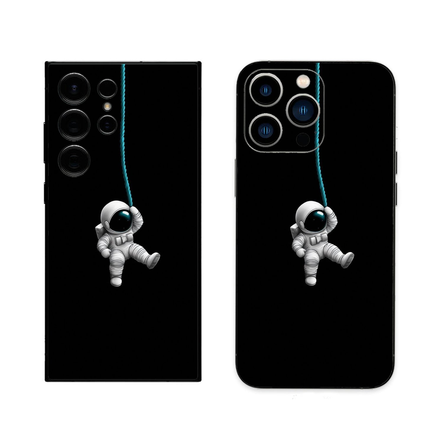Cute astronaut phone skin