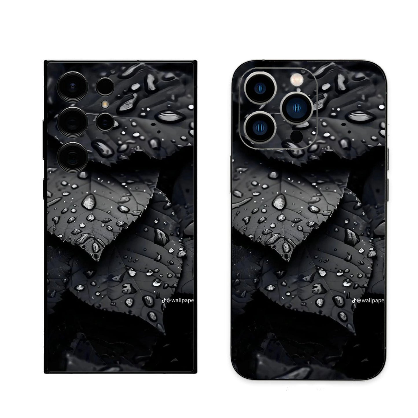 Dark Leaves Phone Skin