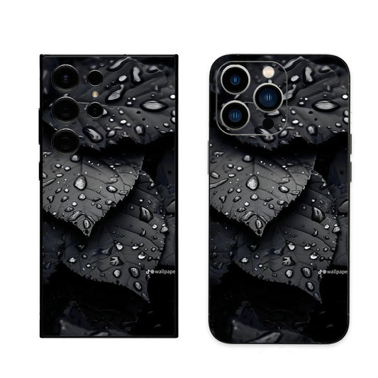 Dark Leaves Phone Skin
